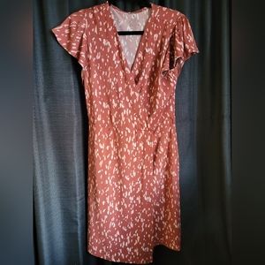 Women's V-Neck Fitted Dress